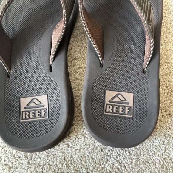 Reef Cushion Flip Flop Thong Sandal Brown Outdoors Comfort Spring Summer - Picture 6 of 9